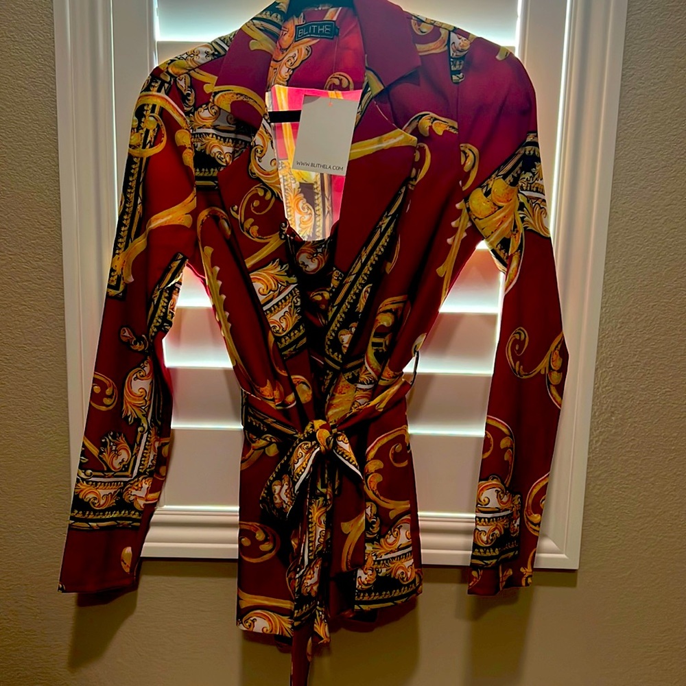 Blazer and shorts set